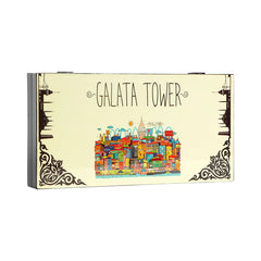 Biggdesign Smiling Istanbul Galata Backgammon