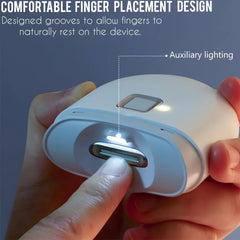 Safety Electric Nail Clipper Automatic Thick Nails Trimmer Professional Tool US