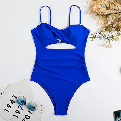 2023 Women's Multicolor Lace One-Piece Bikini Swimwear