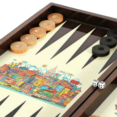 Biggdesign Smiling Istanbul Galata Backgammon