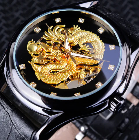 Leisure Hollow Mechanical Watch