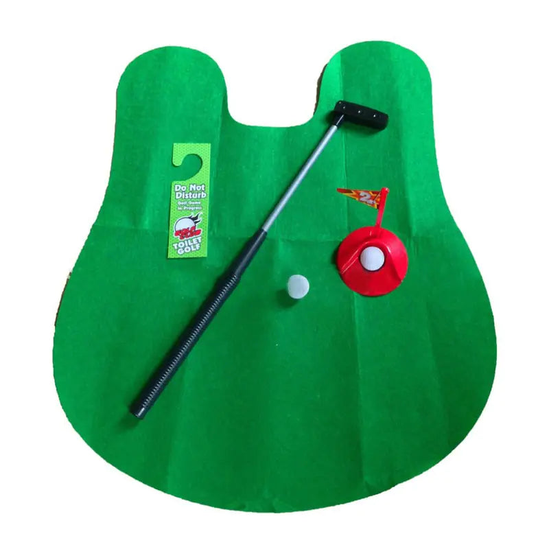 Toilet Golf Set - Unique Toy for Kids